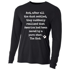 A Fairy Tale. Porn Star Saves America Cooling Performance Long Sleeve Crew