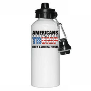 Americans For Trump 2024 Take America Back Aluminum Water Bottle