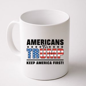 Americans For Trump 2024 Take America Back Coffee Mug