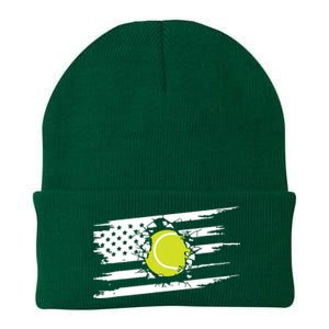 American Flag Tennis Knit Cap Winter Beanie