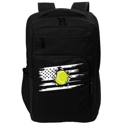 American Flag Tennis Impact Tech Backpack