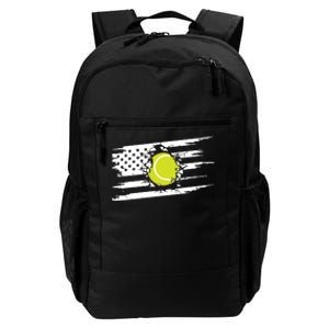 American Flag Tennis Daily Commute Backpack