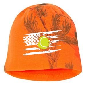 American Flag Tennis Kati - Camo Knit Beanie