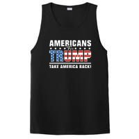 Americans For Trump 2024 Take America Back PosiCharge Competitor Tank