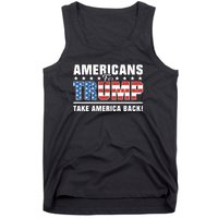 Americans For Trump 2024 Take America Back Tank Top