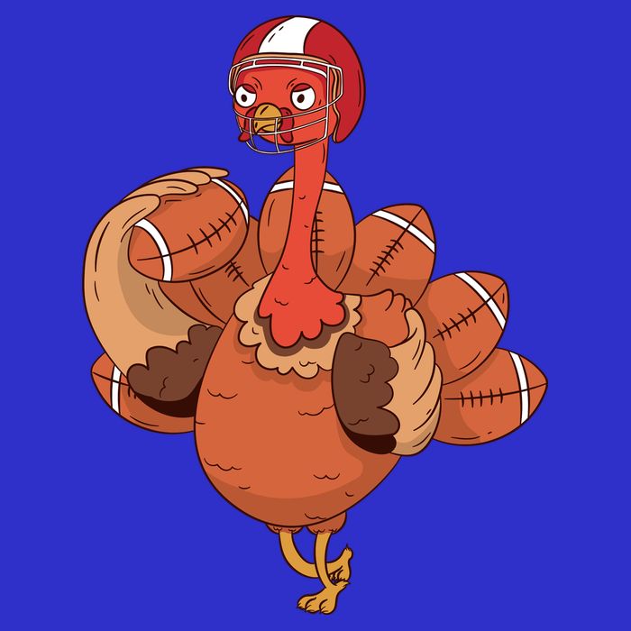 American Football Turkey T-Shirt