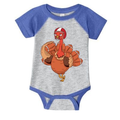 American Football Turkey Infant Baby Jersey Bodysuit