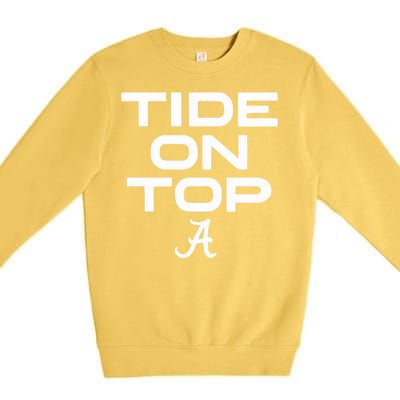 Alabama Football Tide On Top Premium Crewneck Sweatshirt