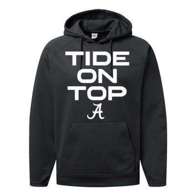 Alabama Football Tide On Top Performance Fleece Hoodie