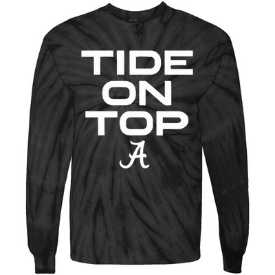 Alabama Football Tide On Top Tie-Dye Long Sleeve Shirt