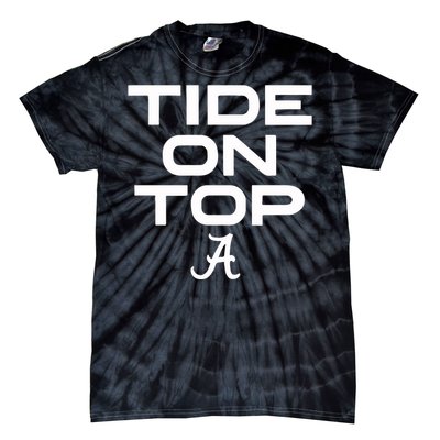 Alabama Football Tide On Top Tie-Dye T-Shirt