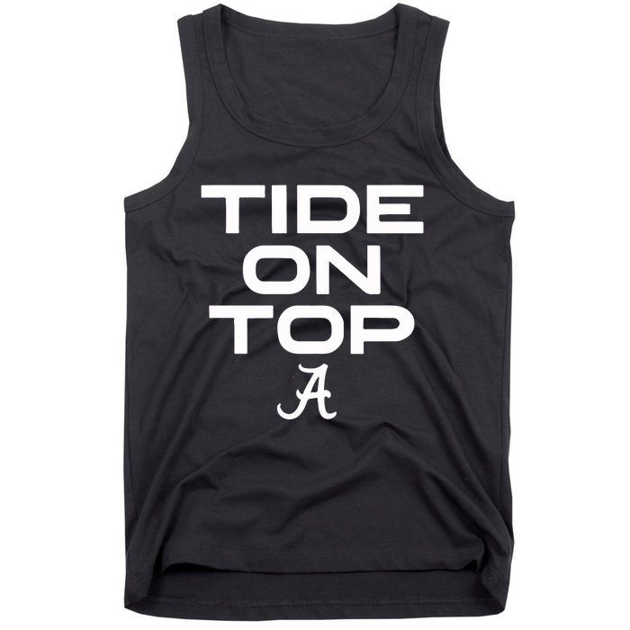 Alabama Football Tide On Top Tank Top