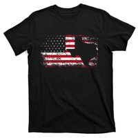 American Flag Texas 4th Of July Vintage Gift T-Shirt