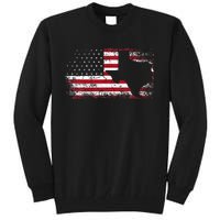 American Flag Texas 4th Of July Vintage Gift Tall Sweatshirt