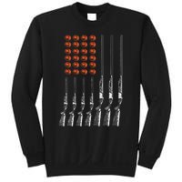 American Flag Trap Shooting Funny Skeet Sport Gift Sweatshirt