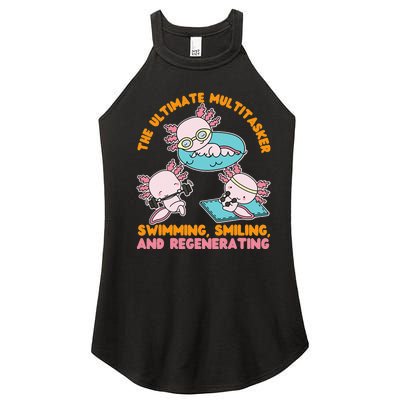 Axolotl for The Ultimate Multitasker Swimming Women’s Perfect Tri Rocker Tank