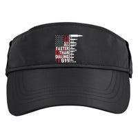 All Faster Than Dialing 911 American Flag Gun Lover Adult Drive Performance Visor