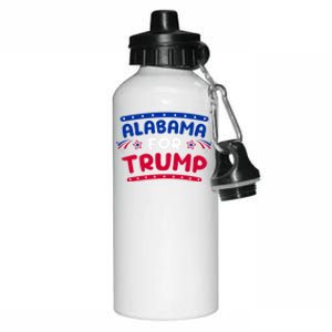 Alabama For Trump Fireworks 4th Of July Cool Gift Aluminum Water Bottle