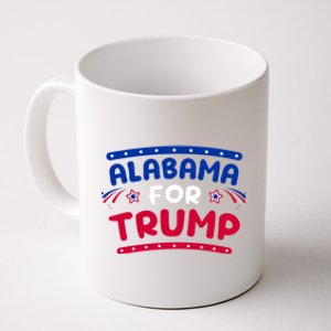 Alabama For Trump Fireworks 4th Of July Cool Gift Coffee Mug