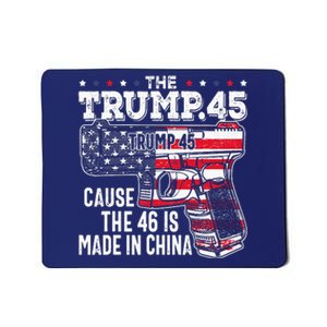 American Flag The Trump 45 Mousepad