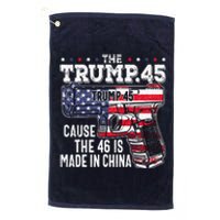 American Flag The Trump 45 Platinum Collection Golf Towel