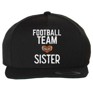 American Football Team Sister Family Match Sis Cool Gift Wool Snapback Cap