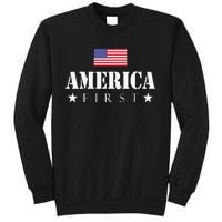 America First Trump 2024 America First 4th July Day Sweatshirt