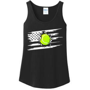 American Flag Tennis Apparel Tennis Ladies Essential Tank