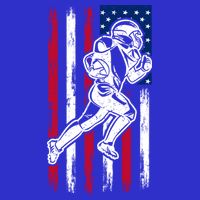 American Football Team Cool Gift Us American Flag Football Gift Baby Bodysuit