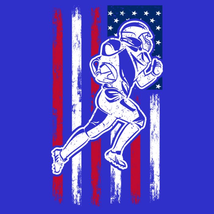 American Football Team Cool Gift Us American Flag Football Gift Baby Bodysuit