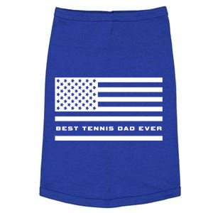 American Flag Tennis Best Tennis Dad Ever Tennis Great Gift Doggie Tank