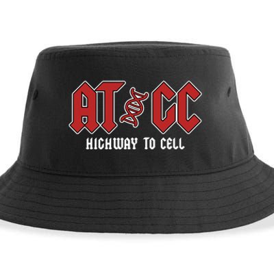 Atgc Funny Teacher Student Biology Sustainable Bucket Hat