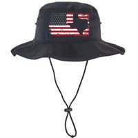 American Flag Texas 4th Of July Vintage Gift Retro Legacy Cool Fit Booney Bucket Hat