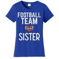 American Football Team Sister Family Match Sis Meaningful Gift Women's T-Shirt