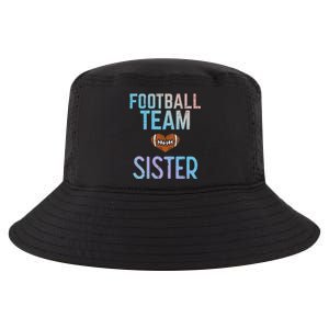 American Football Team Sister Family Match Sis Gift Cool Comfort Performance Bucket Hat