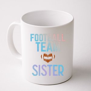 American Football Team Sister Family Match Sis Gift Coffee Mug