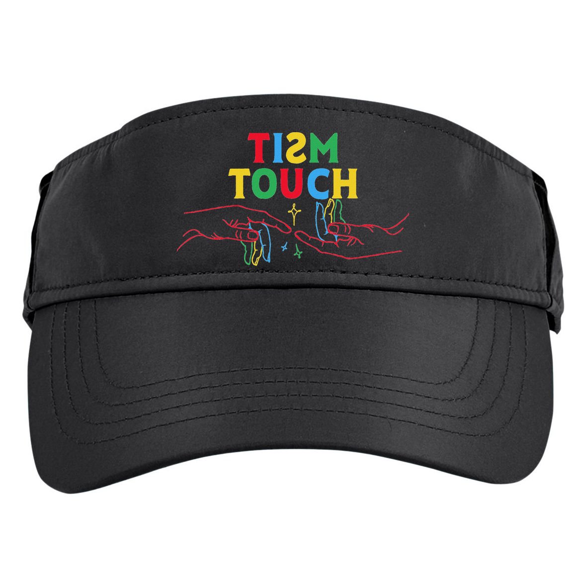 Autism Funny Tism Touch Autistic Meme Autism Awareness Adult Drive Performance Visor