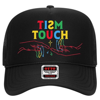 Autism Funny Tism Touch Autistic Meme Autism Awareness Trucker Hat