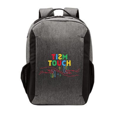 Autism Funny Tism Touch Autistic Meme Autism Awareness Vector Backpack
