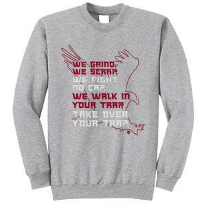 Atlanta Football Take Over Your Trap Tall Sweatshirt