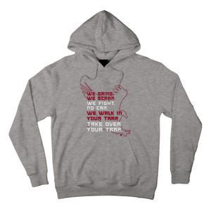 Atlanta Football Take Over Your Trap Tall Hoodie