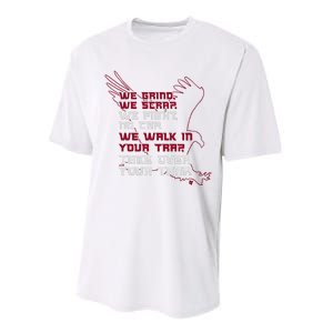 Atlanta Football Take Over Your Trap Performance Sprint T-Shirt