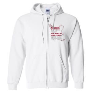 Atlanta Football Take Over Your Trap Full Zip Hoodie