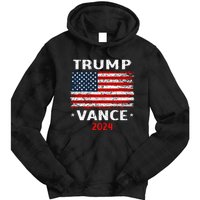 America Flag Trump Vance 2024 Vp Vice President Tie Dye Hoodie