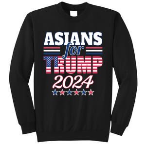 Asians For Trump Pro Trump 2024 Election Trump Supporter Sweatshirt