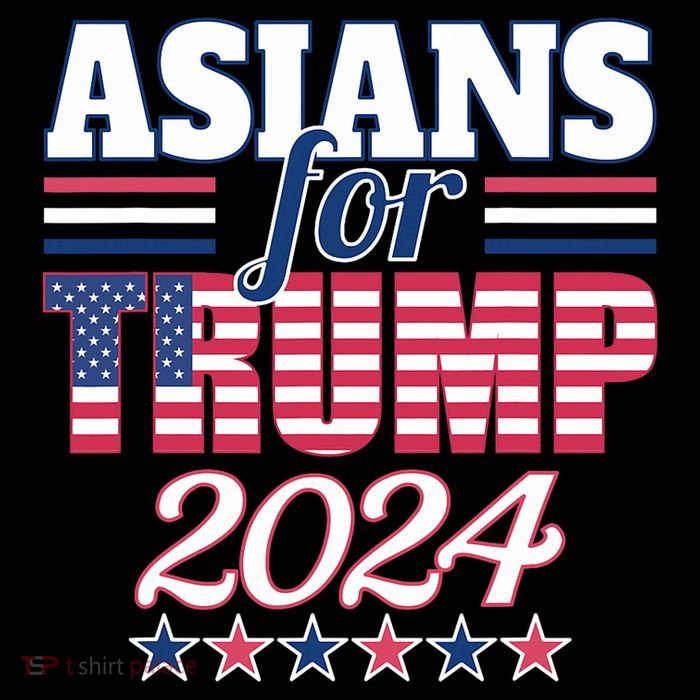 Asians For Trump Pro Trump 2024 Election Trump Supporter Baby Bodysuit