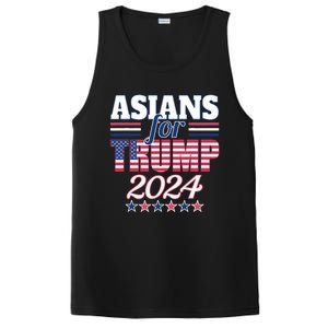 Asians For Trump Pro Trump 2024 Election Trump Supporter PosiCharge Competitor Tank