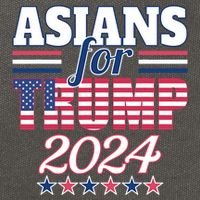 Asians For Trump Pro Trump 2024 Election Trump Supporter Cotton Canvas Backpack