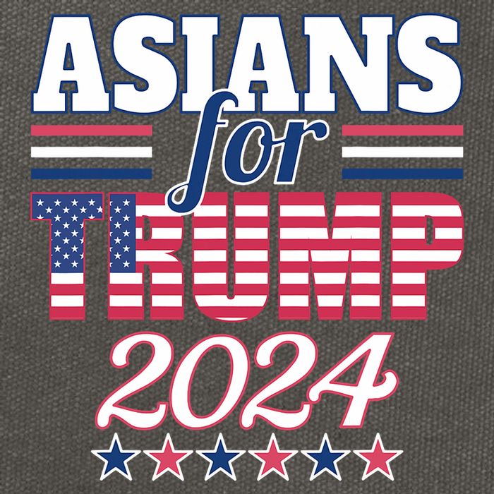 Asians For Trump Pro Trump 2024 Election Trump Supporter Cotton Canvas Backpack
