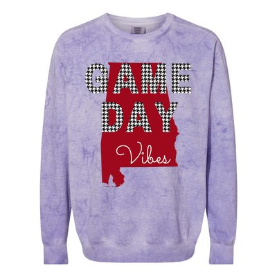 Alabama Football Tailgate Game Day Vibes Fall Colorblast Crewneck Sweatshirt